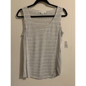 Liz Claiborne Scoop Neck Sleeveless Tank Top Womens Size Small S Lightweight NEW